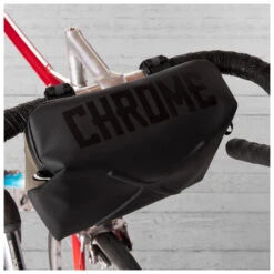 Chrome Helix Handlebar Bag - Handlebar Bag -Outdoor Camping Shop chrome helix handlebar bag handlebar bag detail 3