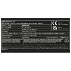 Outwell Annatto Stove - Gas Stove -Outdoor Camping Shop outwell annatto stove gas stove detail 7