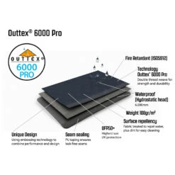 Outwell Nevada 4PE - 4-person Tent -Outdoor Camping Shop outwell nevada 4pe 4 person tent detail 8