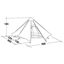 Robens Fairbanks - 4-person Tent -Outdoor Camping Shop robens fairbanks 4 person tent detail 4