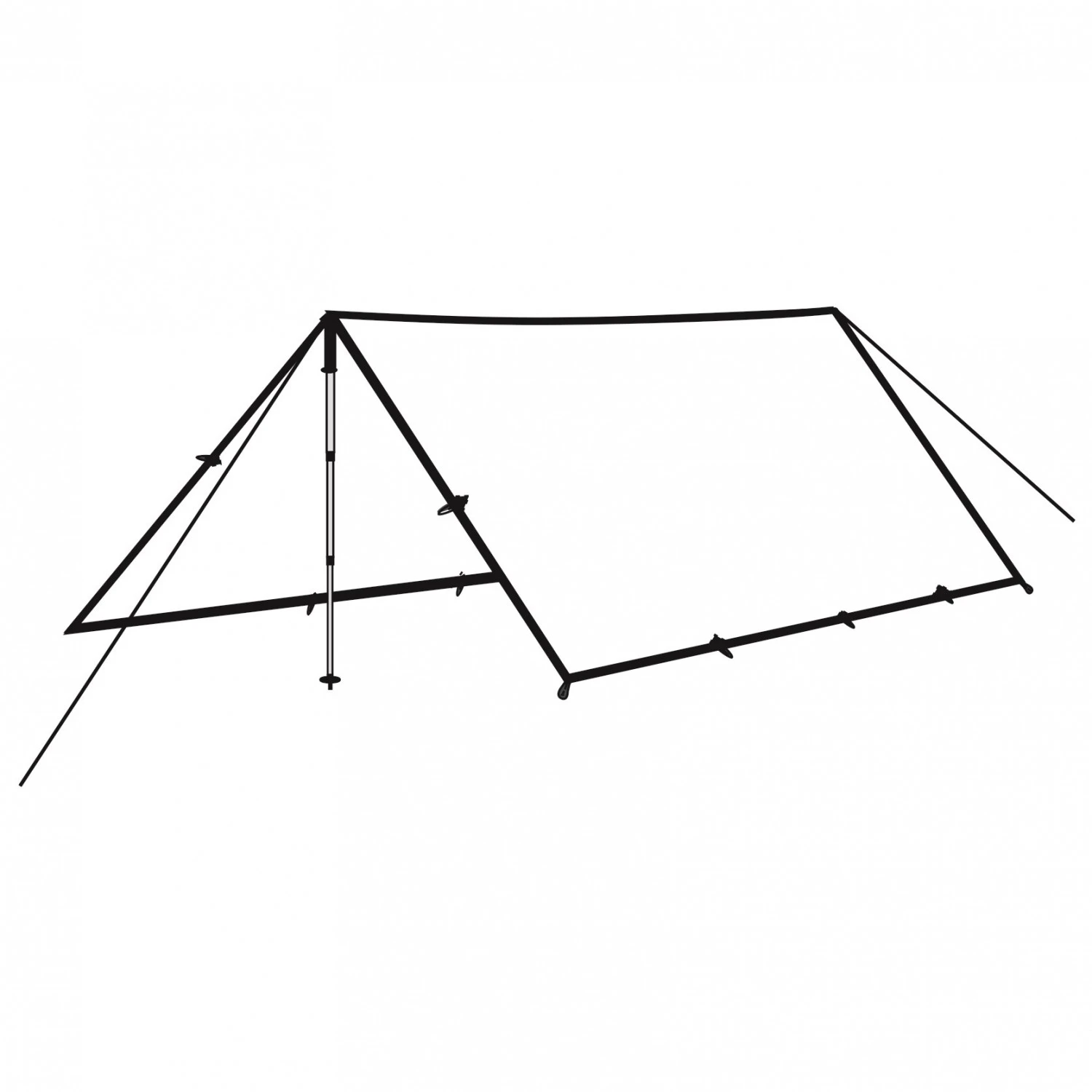 Robens Tarp 4 X 4 Trail Range - Tarp 7 Robens Tarp 4 X 4 Trail Range - Tarp - Image 5