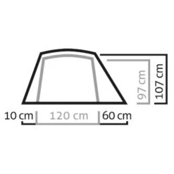 SALEWA Micra II - 2-person Tent -Outdoor Camping Shop salewa micra ii 2 person tent bf detail 4