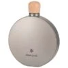 Snow Peak Round Flask Titanium - Flask -Outdoor Camping Shop snow peak round flask titanium flask