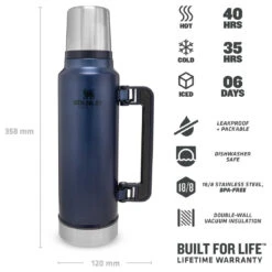 Stanley Classic Vakuum-Flasche 1,4 L - Insulated Bottle 10 Stanley Classic Vakuum-Flasche 1,4 L - Insulated Bottle -Outdoor Camping Shop stanley classic vakuum flasche 14 l insulated bottle detail 4