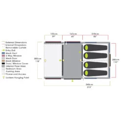 Evo TM V2 - 4-person Tent 16 Evo TM V2 - 4-person Tent -Outdoor Camping Shop zempire evo tm v2 4 person tent detail 6